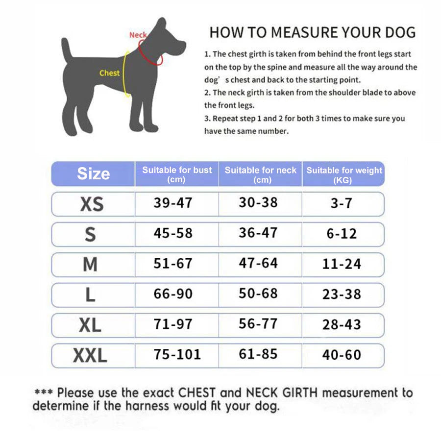 Adjustable Dog Harness — No-Pull Breathable & Reflective