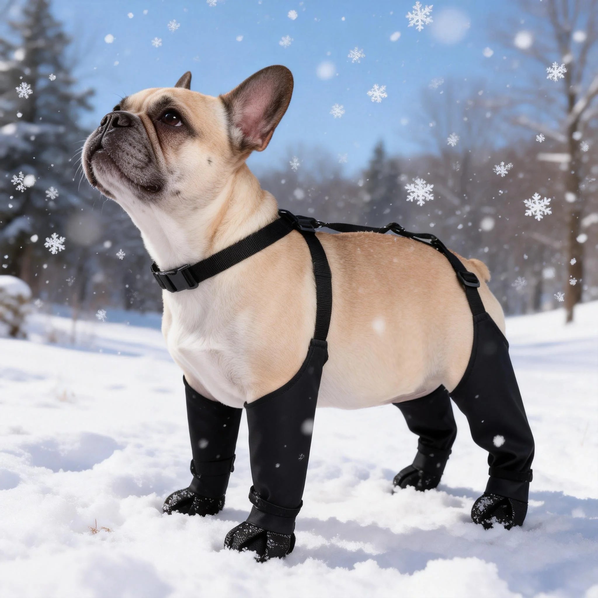 Waterproof Dog Raincoat — Windproof Hooded Jacket