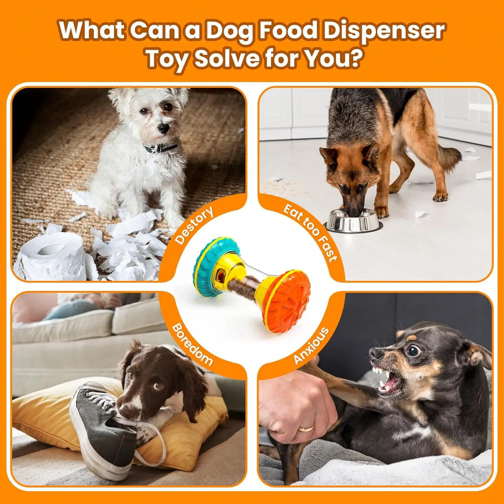 Interactive Dog Chew Toy — Durable & Squeaky