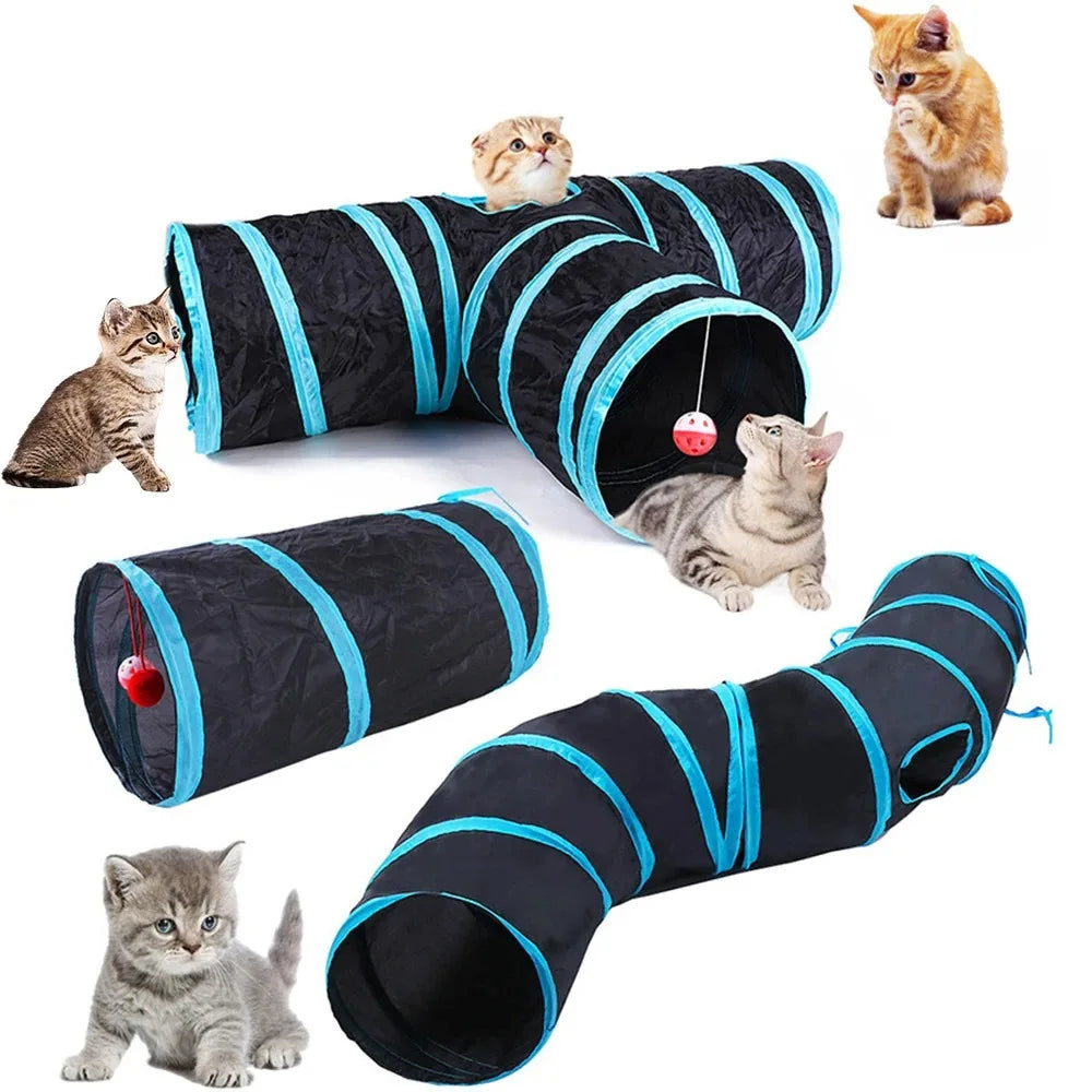 Interactive Cat Toy — Feather Wand & Suction Cup
