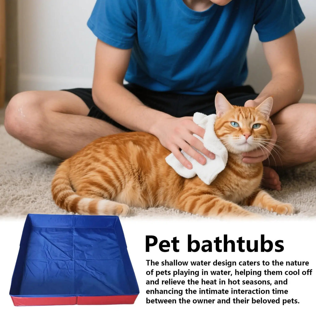 Inflatable Dog Pool — Summer Splash Pad for Pets