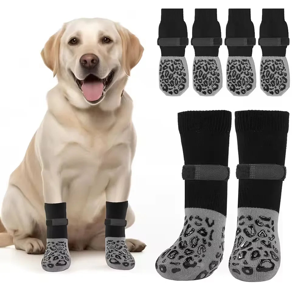Dog Paw Protector Shoes — Non-Slip Breathable Boots