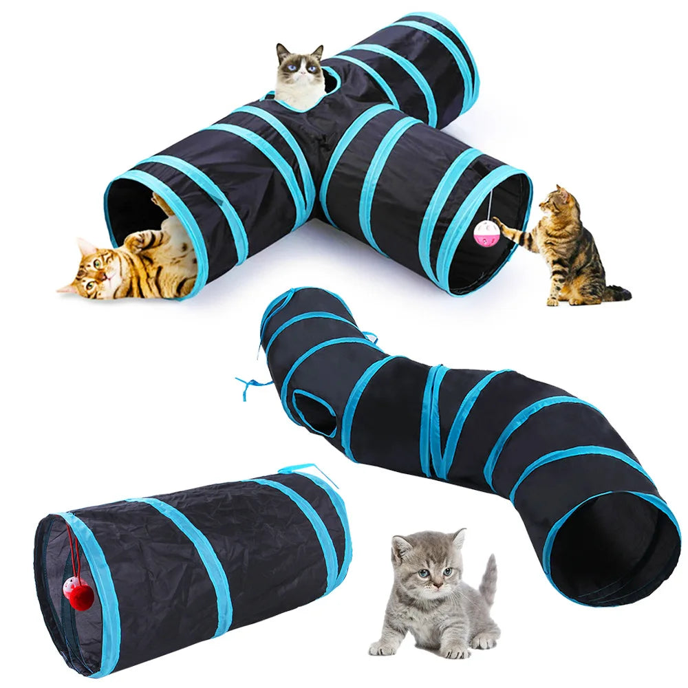 Interactive Cat Toy — Feather Wand & Suction Cup