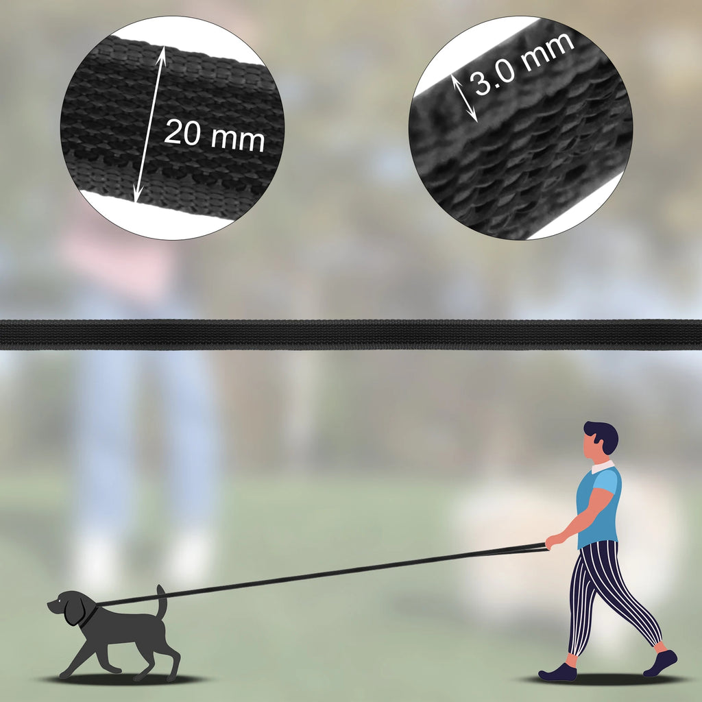 1.5M Retractable Dog Leash — Durable & Lightweight