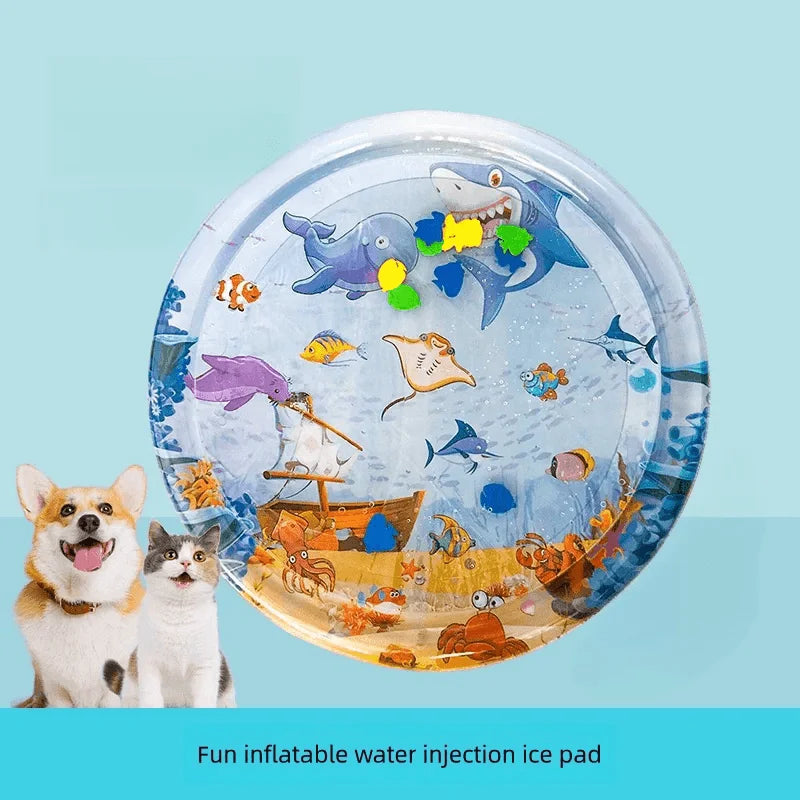 Cooling Mat for Dogs & Cats — Pressure-Activated Gel