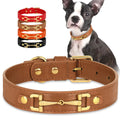 Genuine Leather Dog Collar — Durable & Stylish