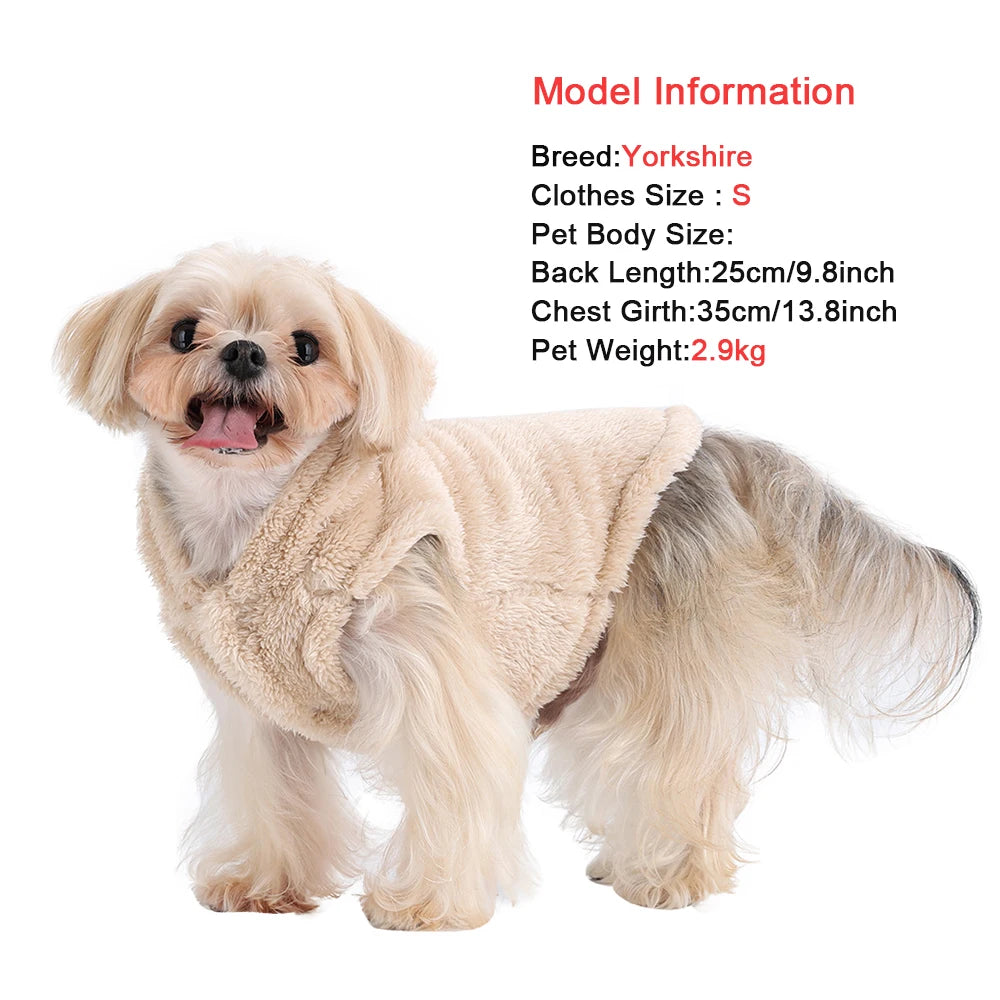 Dog & Cat Clothes — Cozy Winter Outfit