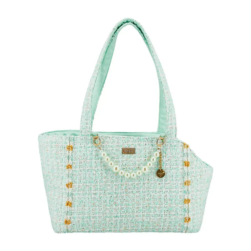 Luxury Pet Carrier Bag — Stylish Travel Tote