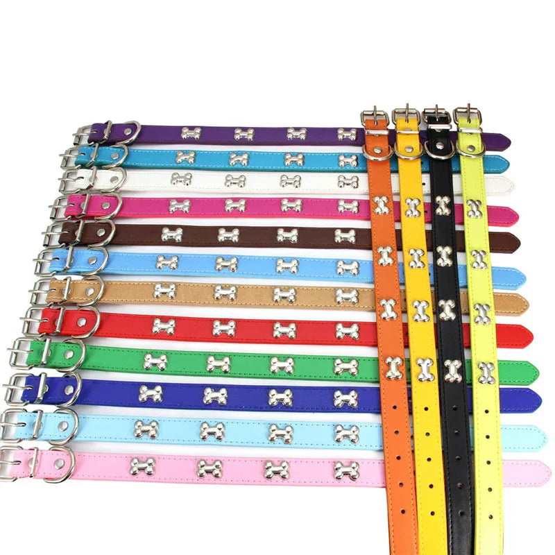 Genuine Leather Dog Collar — Durable & Stylish