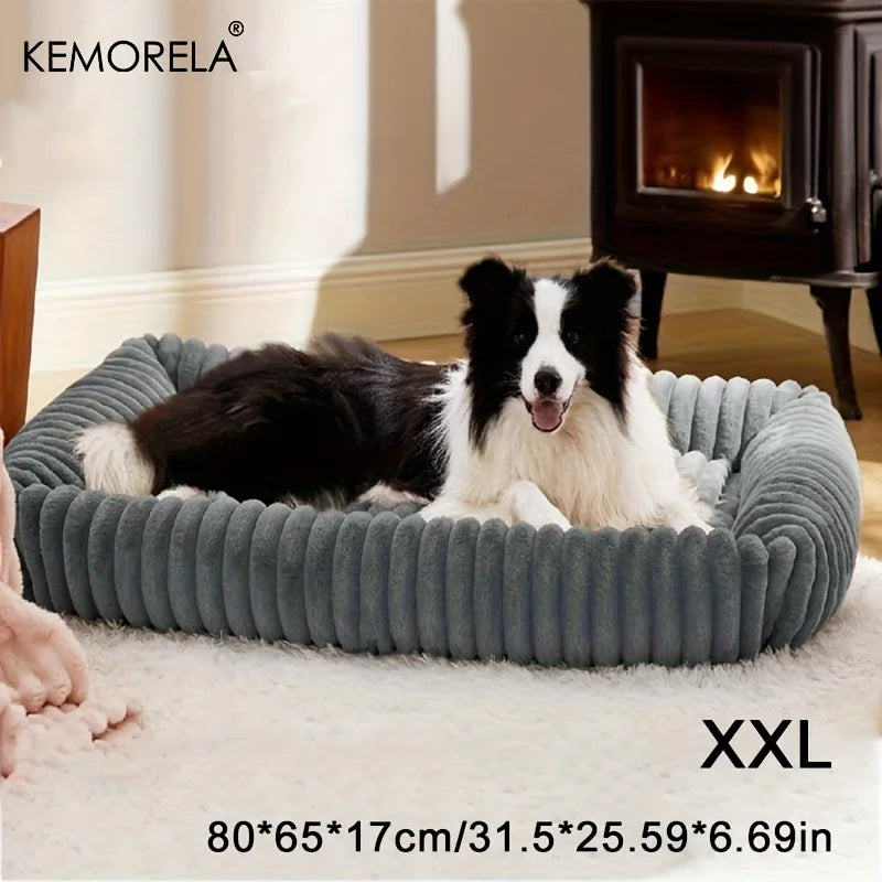 The Velvet Dream — Orthopedic Dog Bed for Deep Rest