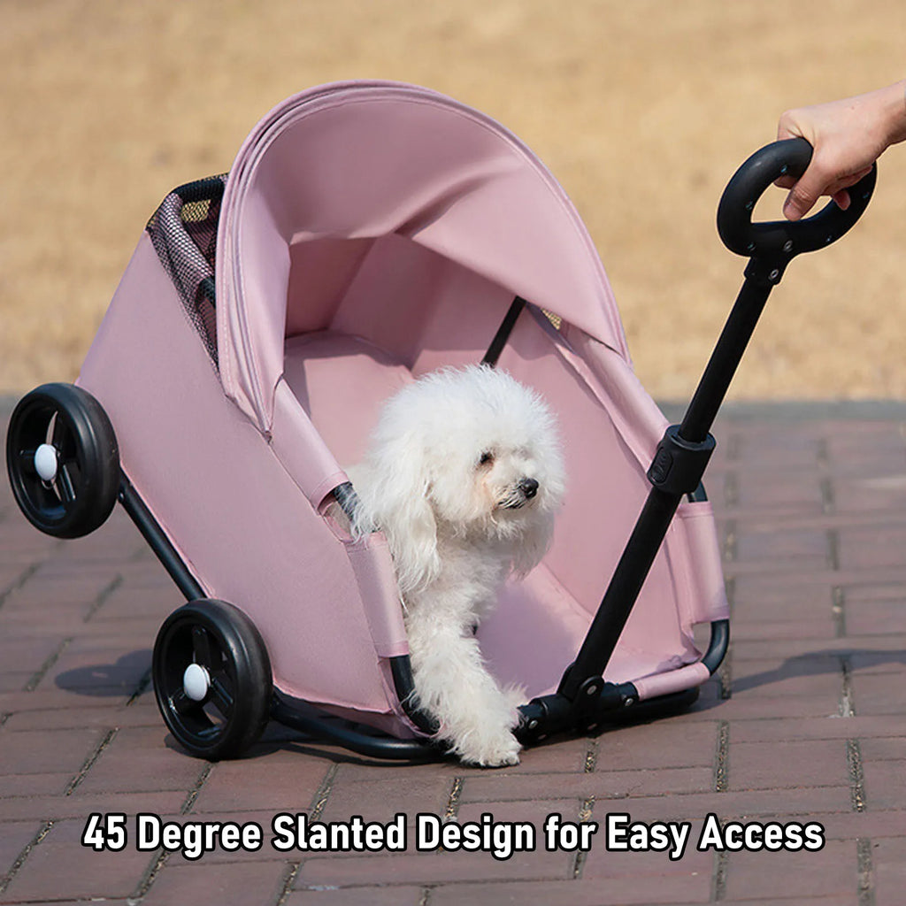 Foldable Pet Stroller — Comfortable Dog & Cat Pram