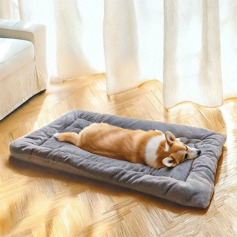 Plush Pet Bed for Cats & Dogs — Ultra-Soft Washable