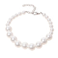 Luxury Pearl & Crystal Pet Collar — Elegant Dog & Cat