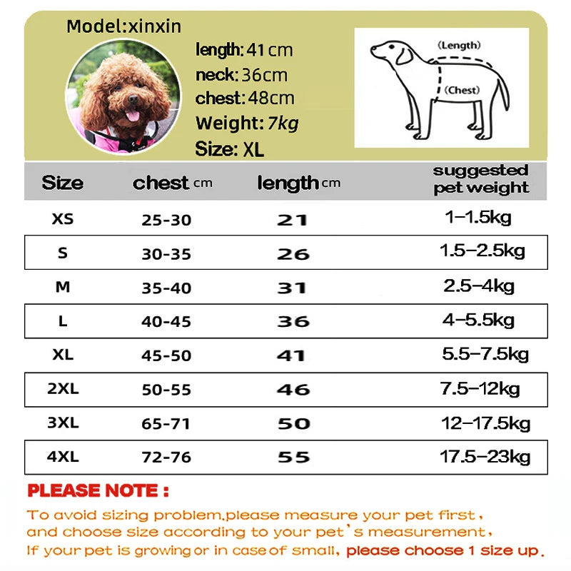 Dog & Cat Clothes — Cozy Winter Outfit