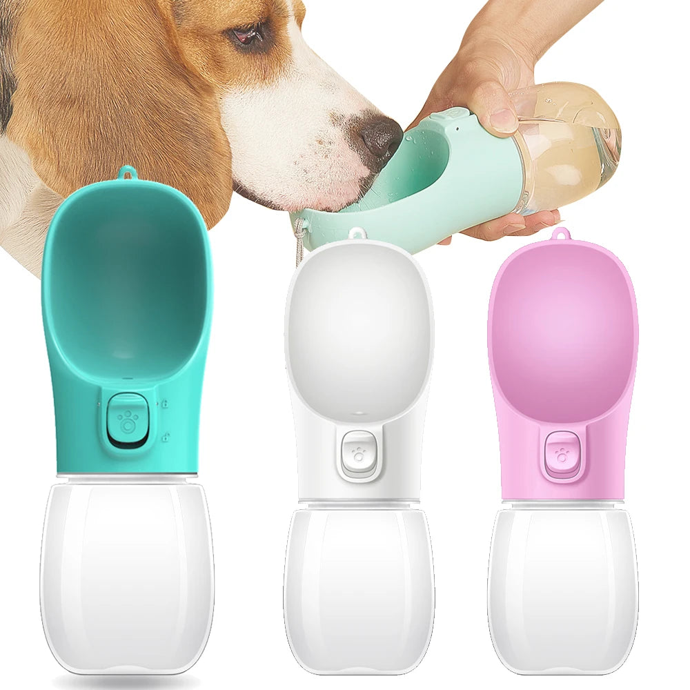 Portable Dog Water Bottle — Leak-Proof Travel Dispenser
