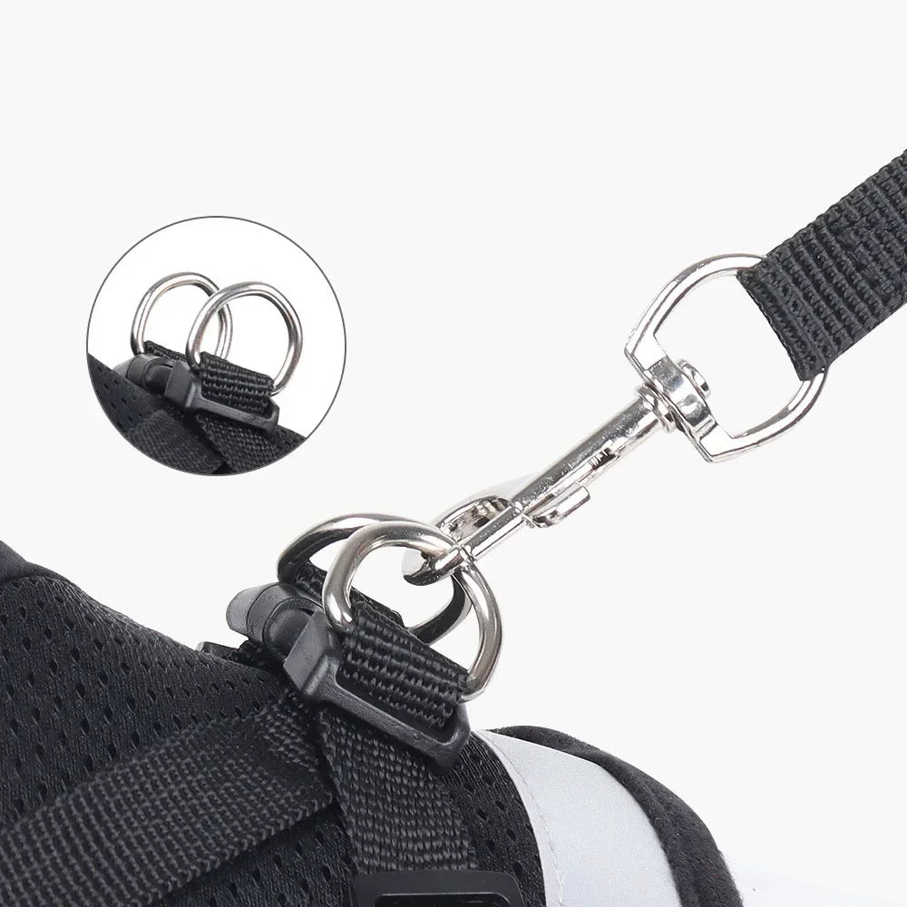 Adjustable Dog Harness — No-Pull Breathable & Reflective