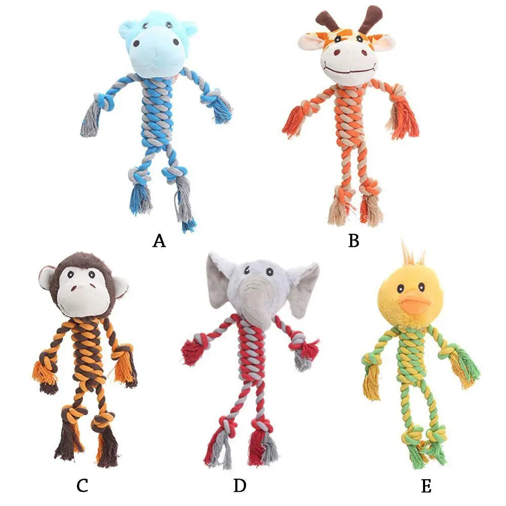 Interactive Dog Chew Toy — Durable & Squeaky