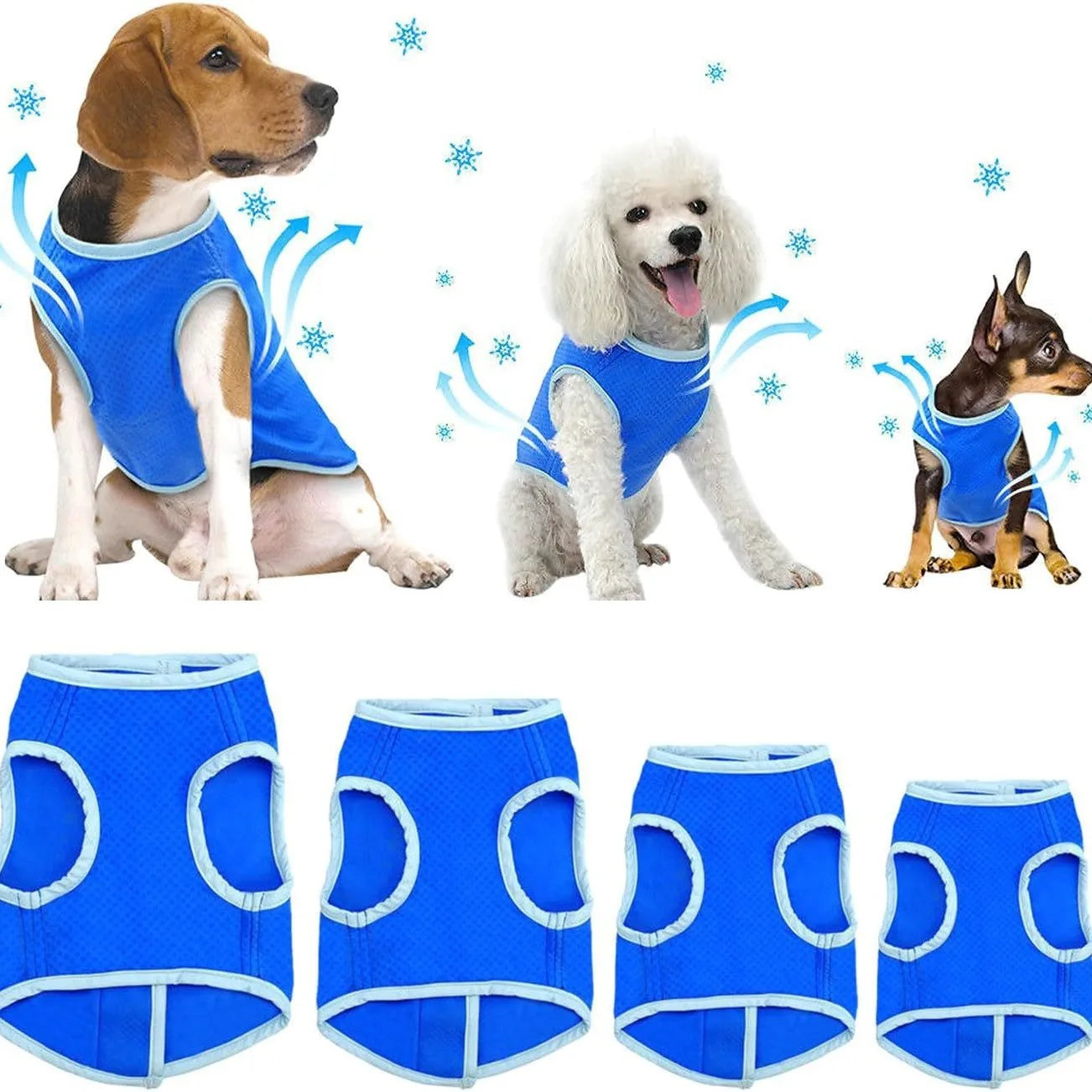 Reflective Dog Safety Vest — High-Visibility Walks