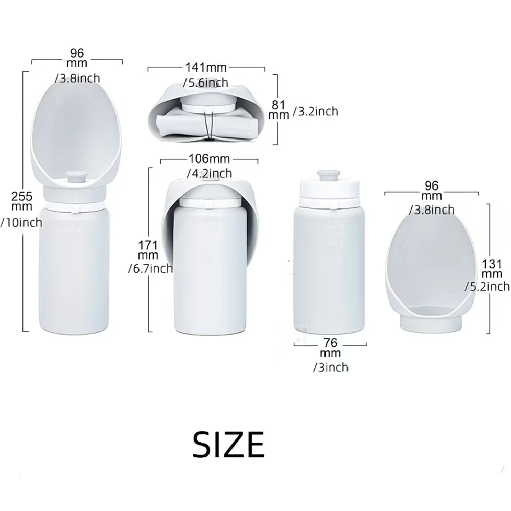 Portable Dog Water Bottle — Leak-Proof Travel Dispenser