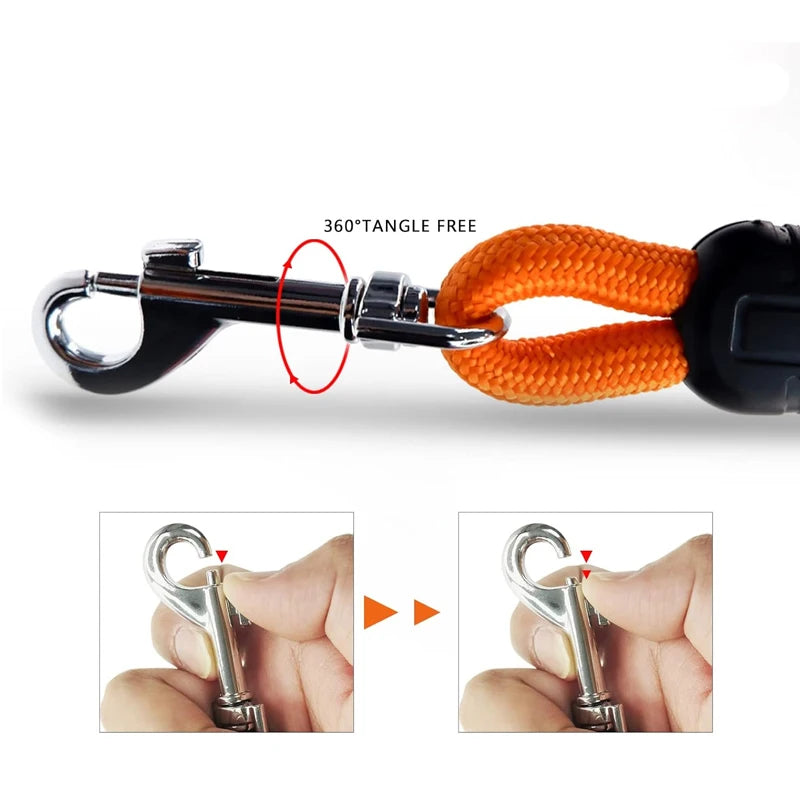 5M Retractable Dog Leash — Long Range Freedom Walk