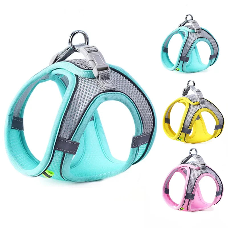 Adjustable Dog Harness — No-Pull Breathable & Reflective
