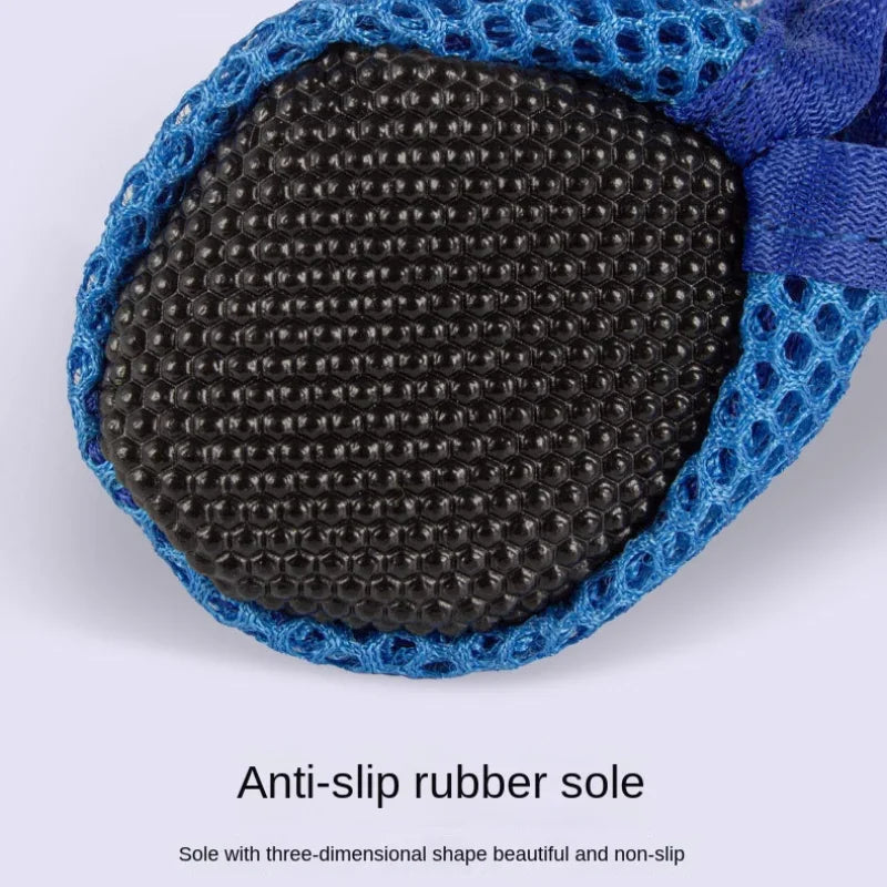 Dog Paw Protector Shoes — Non-Slip Breathable Boots
