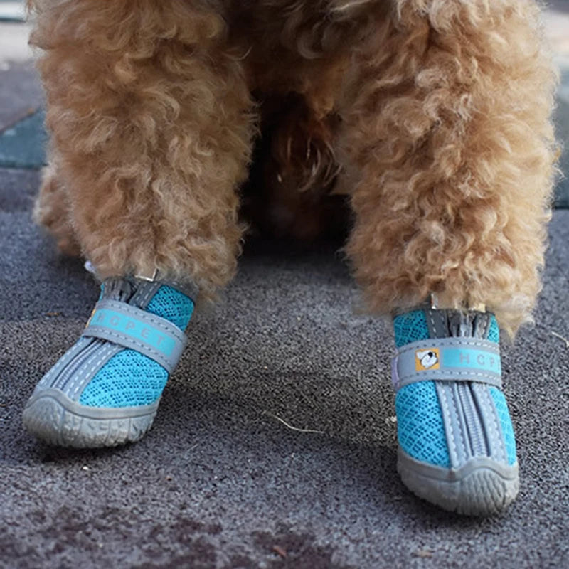 Dog Paw Protector Shoes — Non-Slip Breathable Boots