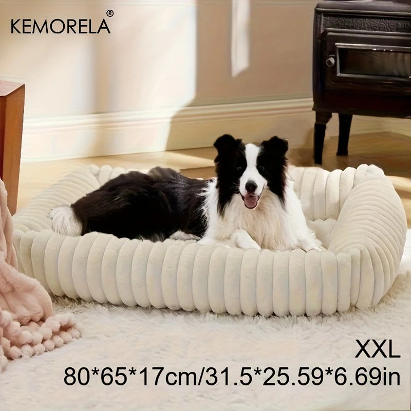 The Velvet Dream — Orthopedic Dog Bed for Deep Rest