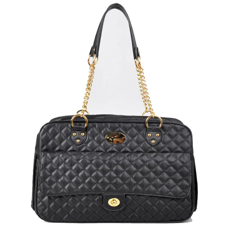 Luxury Pet Carrier Bag — Stylish Travel Tote