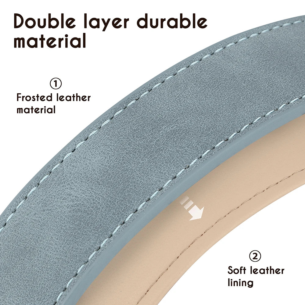 Genuine Leather Dog Collar — Durable & Stylish