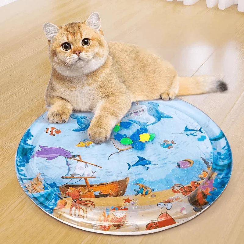 Cooling Mat for Dogs & Cats — Pressure-Activated Gel