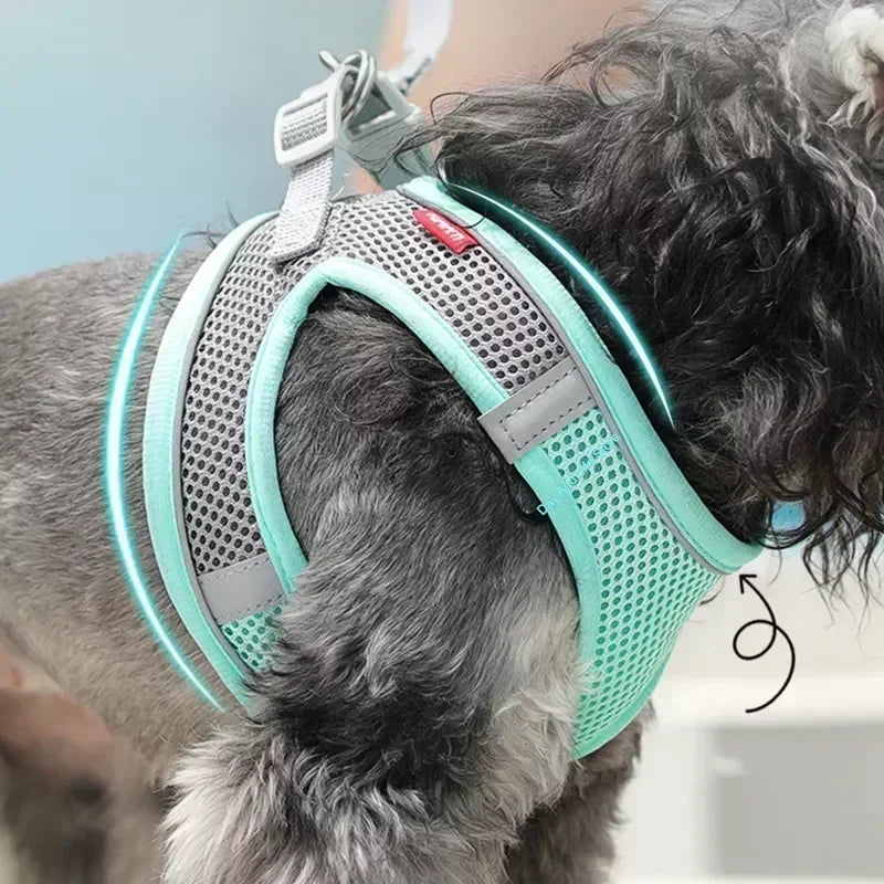 Adjustable Dog Harness — No-Pull Breathable & Reflective