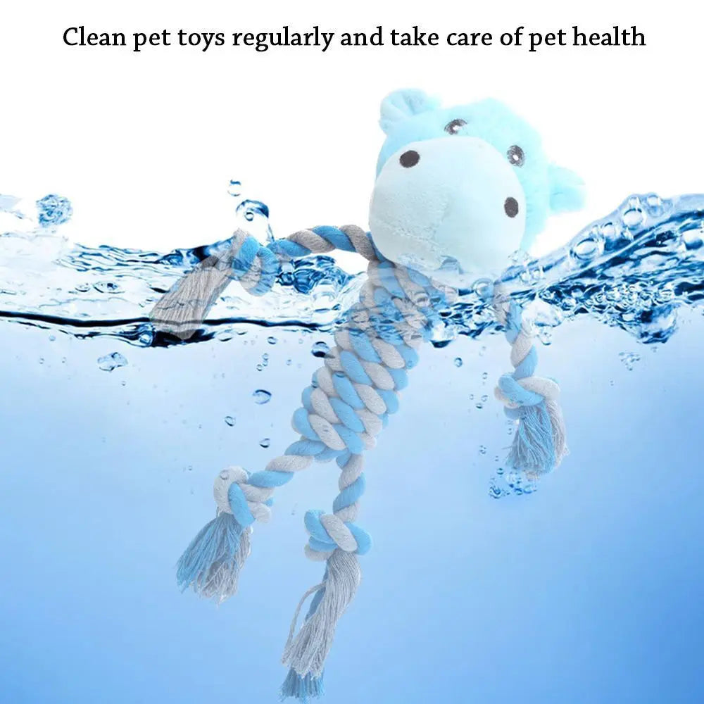 Interactive Dog Chew Toy — Durable & Squeaky