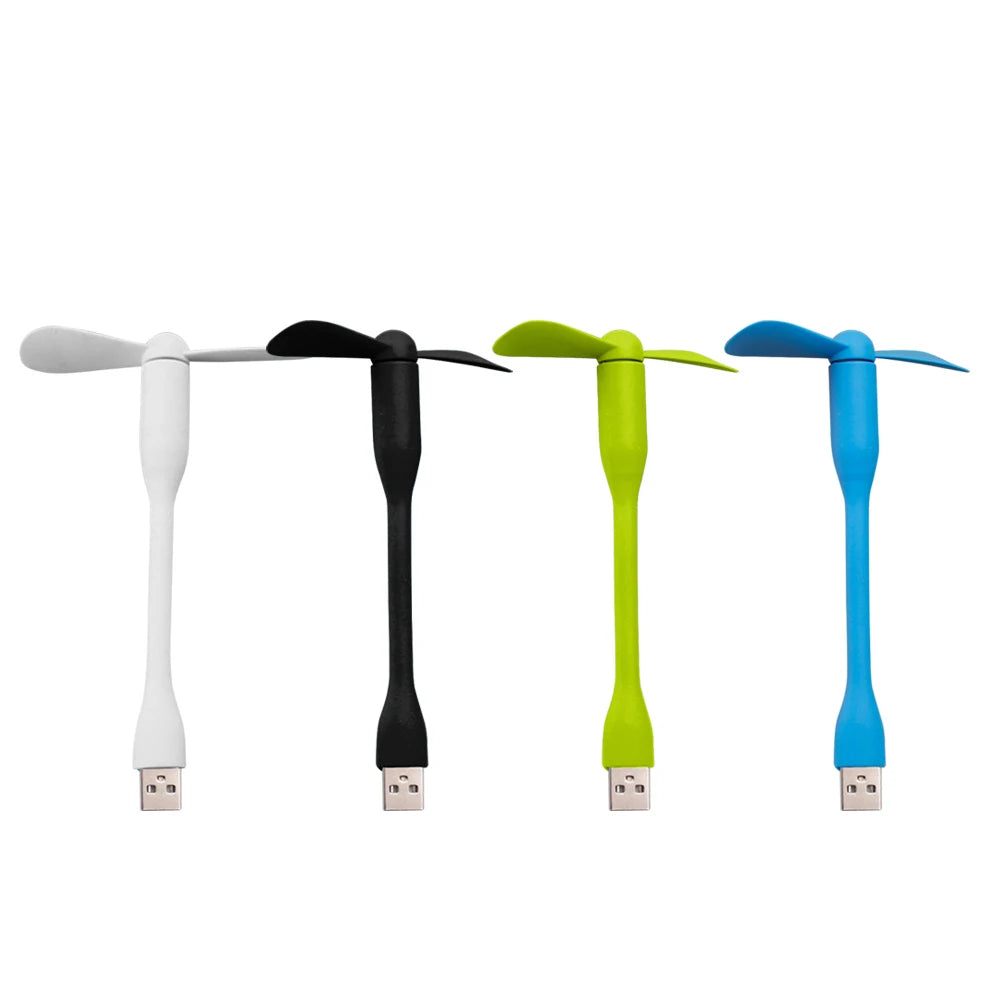 Portable Handheld Mini Fan — USB Rechargeable Silent