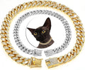 Luxury Pearl & Crystal Pet Collar — Elegant Dog & Cat