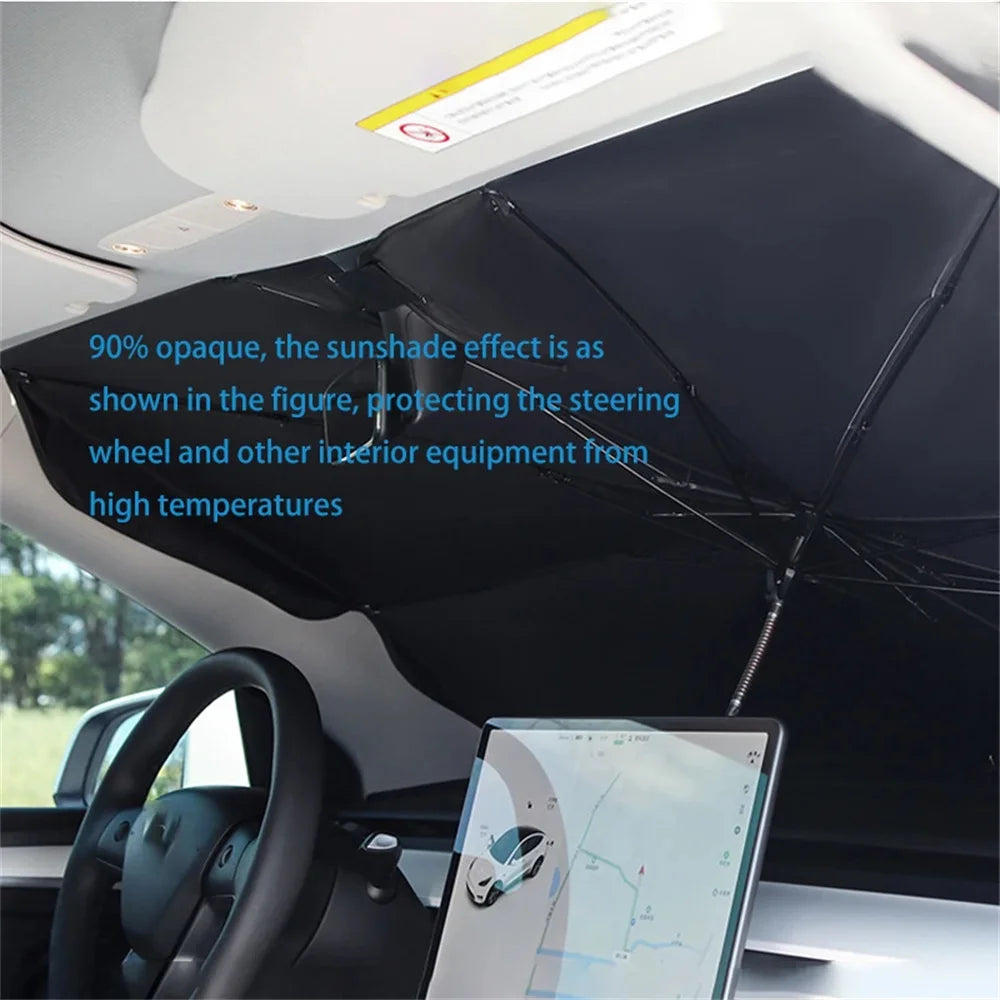 Car Sunshade Cover — UV Protection Windshield