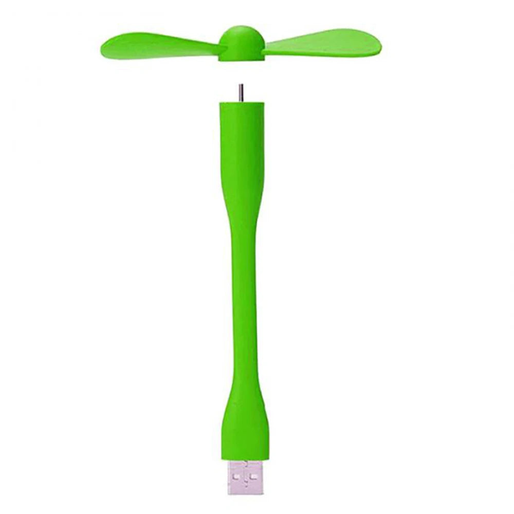 Portable Handheld Mini Fan — USB Rechargeable Silent