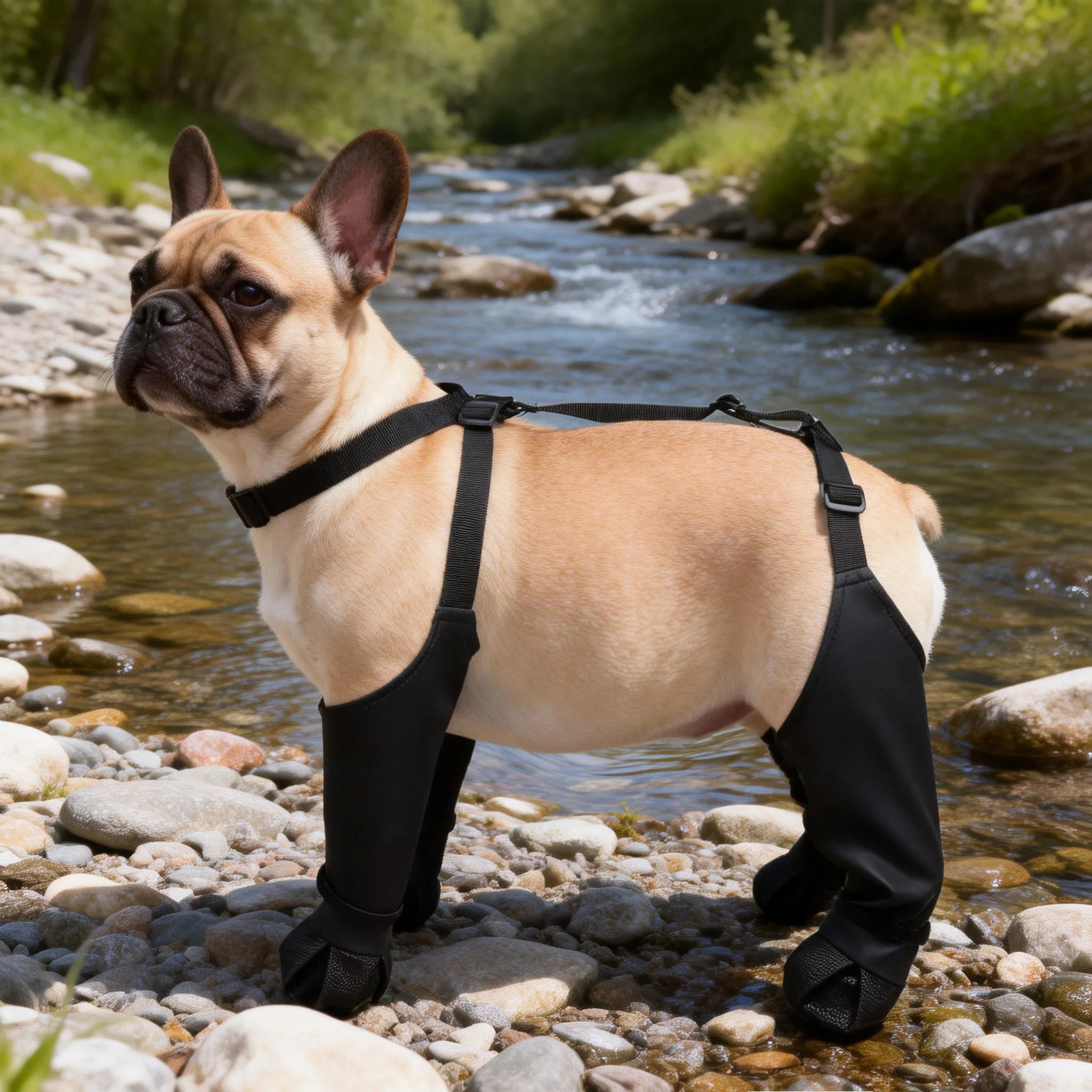Waterproof Dog Raincoat — Windproof Hooded Jacket