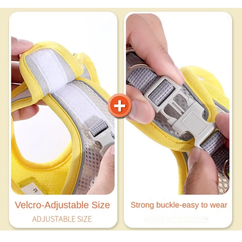 Adjustable Dog Harness — No-Pull Breathable & Reflective