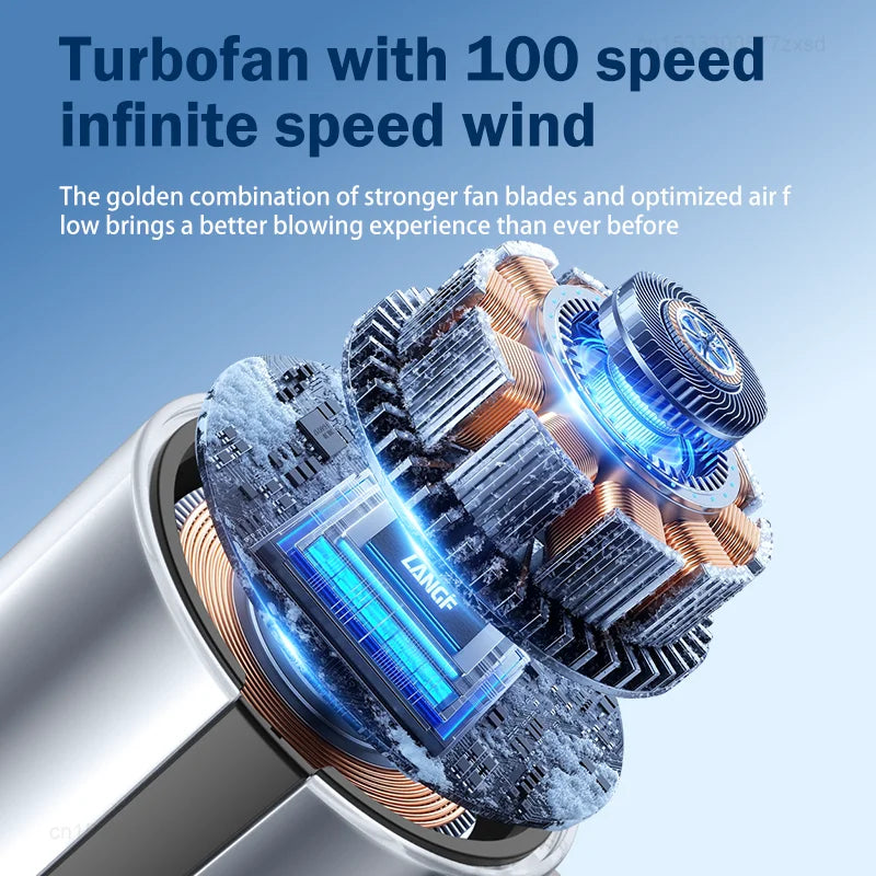 Portable Handheld Mini Fan — USB Rechargeable Silent