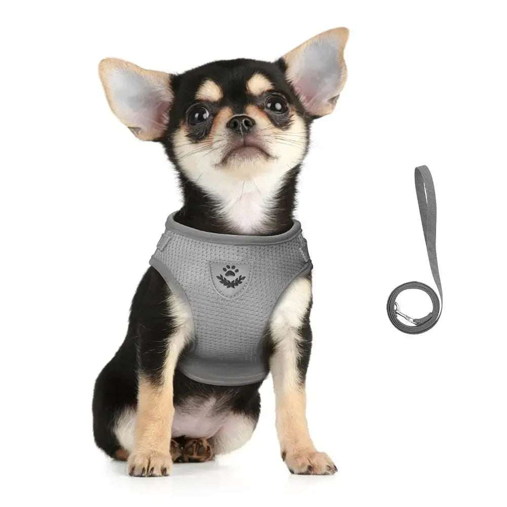 Adjustable Dog Harness — No-Pull Breathable & Reflective