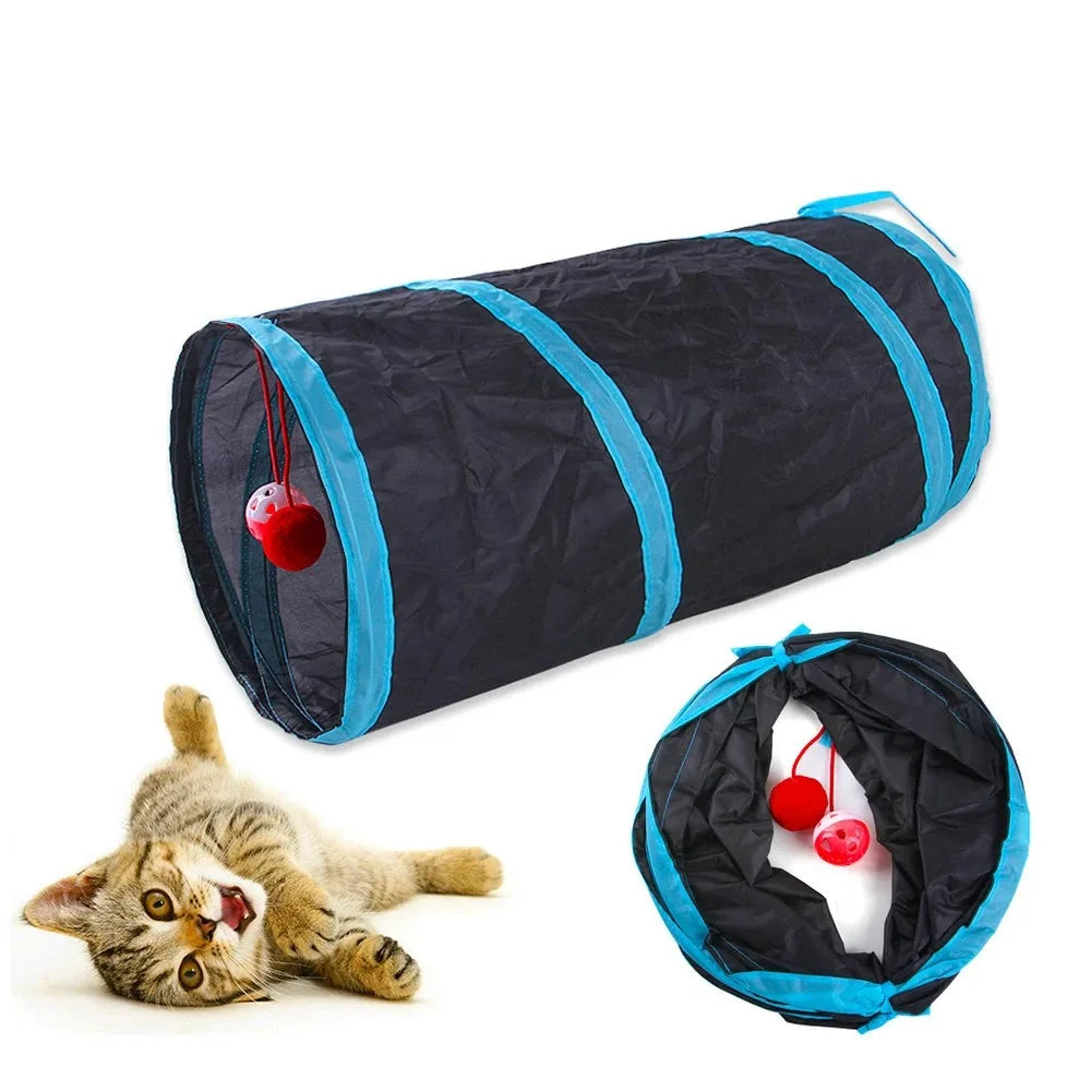 Interactive Cat Toy — Feather Wand & Suction Cup