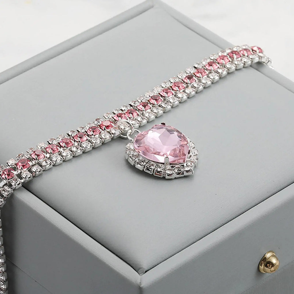 Luxury Pearl & Crystal Pet Collar — Elegant Dog & Cat