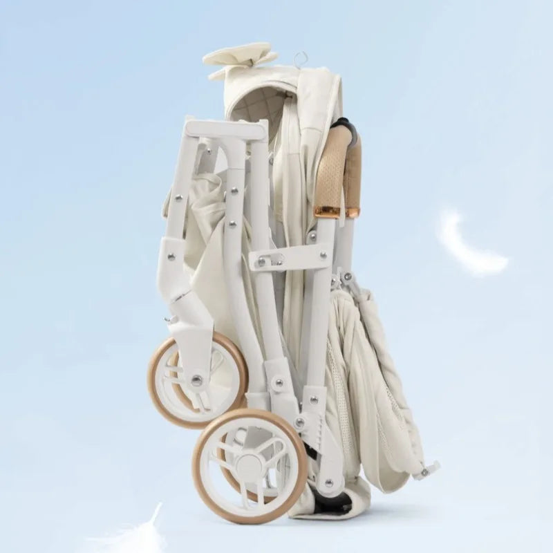 Foldable Pet Stroller — Comfortable Dog & Cat Pram