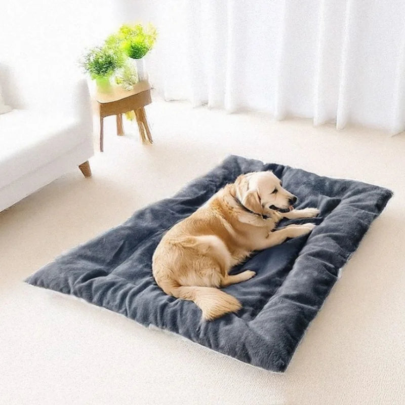 Plush Pet Bed for Cats & Dogs — Ultra-Soft Washable