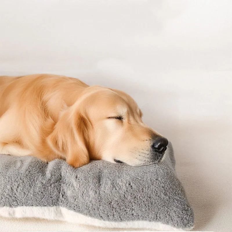 Plush Pet Bed for Cats & Dogs — Ultra-Soft Washable