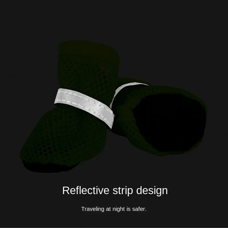 Dog Paw Protector Shoes — Non-Slip Breathable Boots