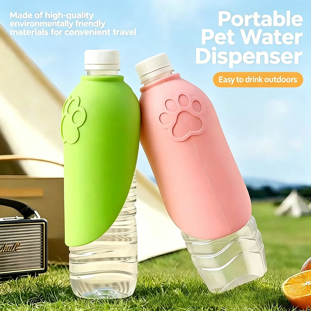 Portable Dog Water Bottle — Leak-Proof Travel Dispenser