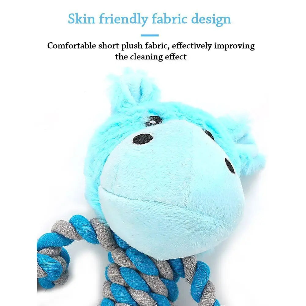Interactive Dog Chew Toy — Durable & Squeaky