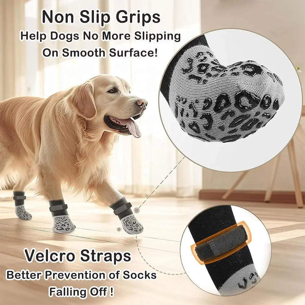 Dog Paw Protector Shoes — Non-Slip Breathable Boots